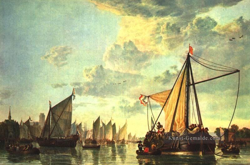 Die Maas At Dordrecht Seestück maler Aelbert Cuyp Ölgemälde